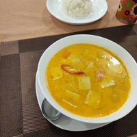 Massaman Curry Soup with Tofu at Chai Thaifood in Phuket