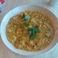 Cauliflower stew. at Destination Gotland Ferry in Visby