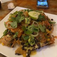 Vegan nachos   at Taco King Place in Unawatuna
