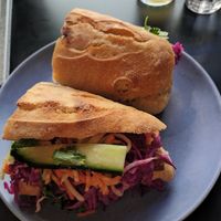 Tofu banh mi at Jūp Jūp in Bordeaux