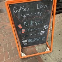 It’s a nonprofitt  at The Well Coffee House in Boston
