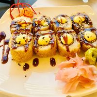 Tofu crunch maki   at Beluga in Cape Town