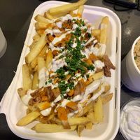 Loaded Fries at V Rev Vegan Diner in Manchester