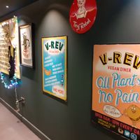 artwork at V Rev Vegan Diner in Manchester