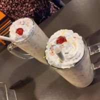 2 x birthday shake (massive and amazing, like £6.95?) at V Rev Vegan Diner in Manchester