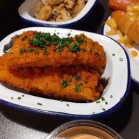 Wings at V Rev Vegan Diner in Manchester