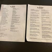 There’s loads of vegan junk food favourites on the menu plus specials on the board.  at V Rev Vegan Diner in Manchester