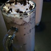 'Cookies n Creem' oreo milkshake  at V Rev Vegan Diner in Manchester