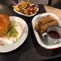 Fab food x at V Rev Vegan Diner in Manchester