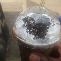 Shake to go at V Rev Vegan Diner in Manchester