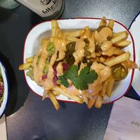Southwest fries at V Rev Vegan Diner in Manchester