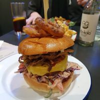 Loaded fries at V Rev Vegan Diner in Manchester