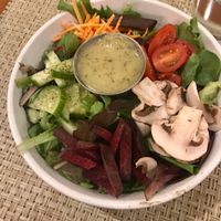 Garden salad at Detroit Vegan Soul - East in Detroit