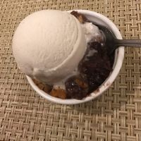 (the best) Cherry Cobbler at Detroit Vegan Soul - East in Detroit