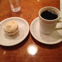 delicious gluten free cupcake! at Detroit Vegan Soul - East in Detroit