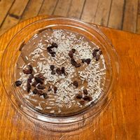 Chocolate pudding at Life Alive Organic Cafe in Salem