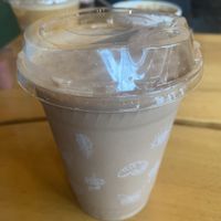 Elvis smoothie  at Life Alive Organic Cafe in Salem