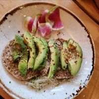 Avocado toast at Life Alive Organic Cafe in Salem