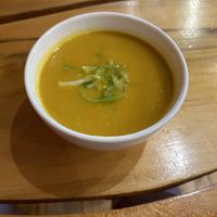 Butter squash soupp  at Life Alive Organic Cafe in Salem