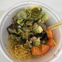 Poke bowl  at Maki in Foz Do Iguacu