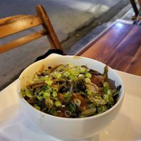 Yakisoba at Praia do Espeto in Maragogi