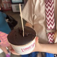 Chocolate   at Luna's Gelateria in Taupo