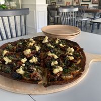 Vegan pizza   at theno  in Denizli