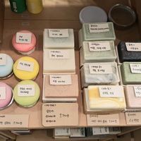 soap and shampoo bars at One Zeom Zero Waste Store - 원점 in Seoul