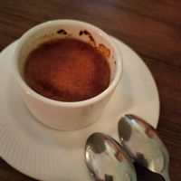 Creme brulee! at The Acorn in Vancouver