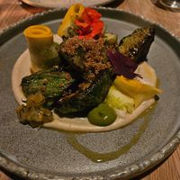 Squash dish  at The Acorn in Vancouver