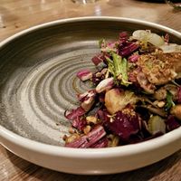 Salad at The Acorn in Vancouver