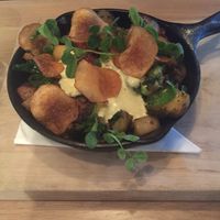 Brunch skillet, November 2019.  at The Acorn in Vancouver
