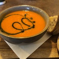 My soup ...  at The Hide Cafe & Deli in Pocklington