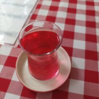 Chá de romã at Restaurante Capadócia in Sao Paulo