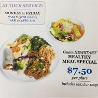 Lunch  at Heavenly Veggies in Guam