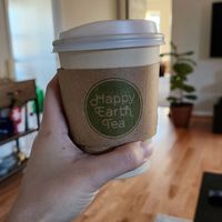 Oat Pumpkin Spice Latte at Happy Earth Tea in Rochester