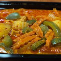 Mango curry (before adding rice) at Thai and I in Bunnell