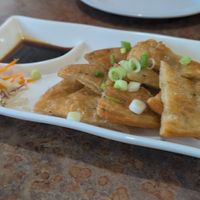 Scallion pancakes at Thai and I in Bunnell