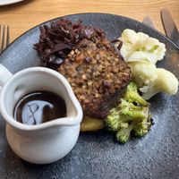 Nut roast  at The Bunch of Grapes in Pontypridd