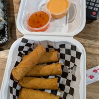 Spring rolls at Sushi Cove in Halifax