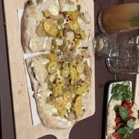 Pinsa al Arancia und Bruschetta  at Pinsano in Nuremberg