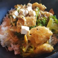 Curry rice at UDON - Splau in Barcelona