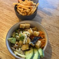 tofu sushi bowl  at Ditto in Te Anau