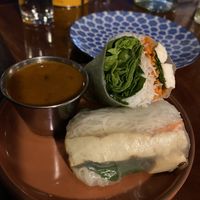 Summer rolls. Add some chili oil and 🧑‍🍳 💋   at Norah - Belmont in Portland