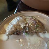 Samosa…has a nice kick  at Norah - Belmont in Portland