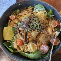 Mushroom noodles that were AMAZING  at Norah - Belmont in Portland