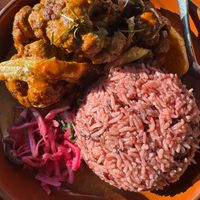 Cauliflower curry —recommended! #Veganuary at Norah - Belmont in Portland