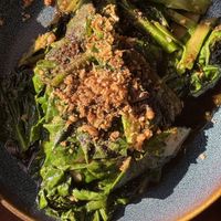Chinese broccoli —recommended  #Veganuary at Norah - Belmont in Portland