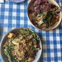 Spicy Holy Basil Eggplant and See Ew   at Norah - Belmont in Portland