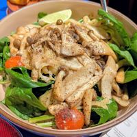Coconut Mushroom Fettuccine at Norah - Belmont in Portland